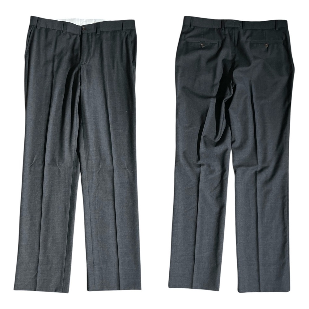 Our Legacy Classic Gray Trouser Wool Dress Pants